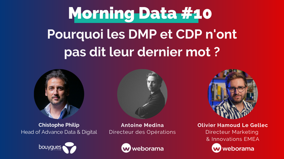Morning Data : Pourquoi les DMP et CDP n’ont pas dit leur dernier mot ?